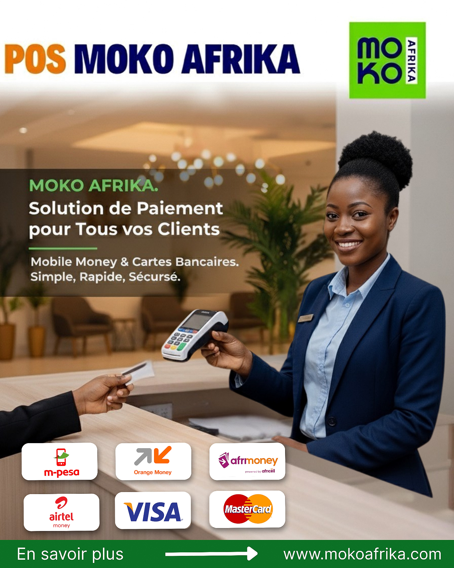 POS Moko Afrika - Solution de paiement pour tous vos clients